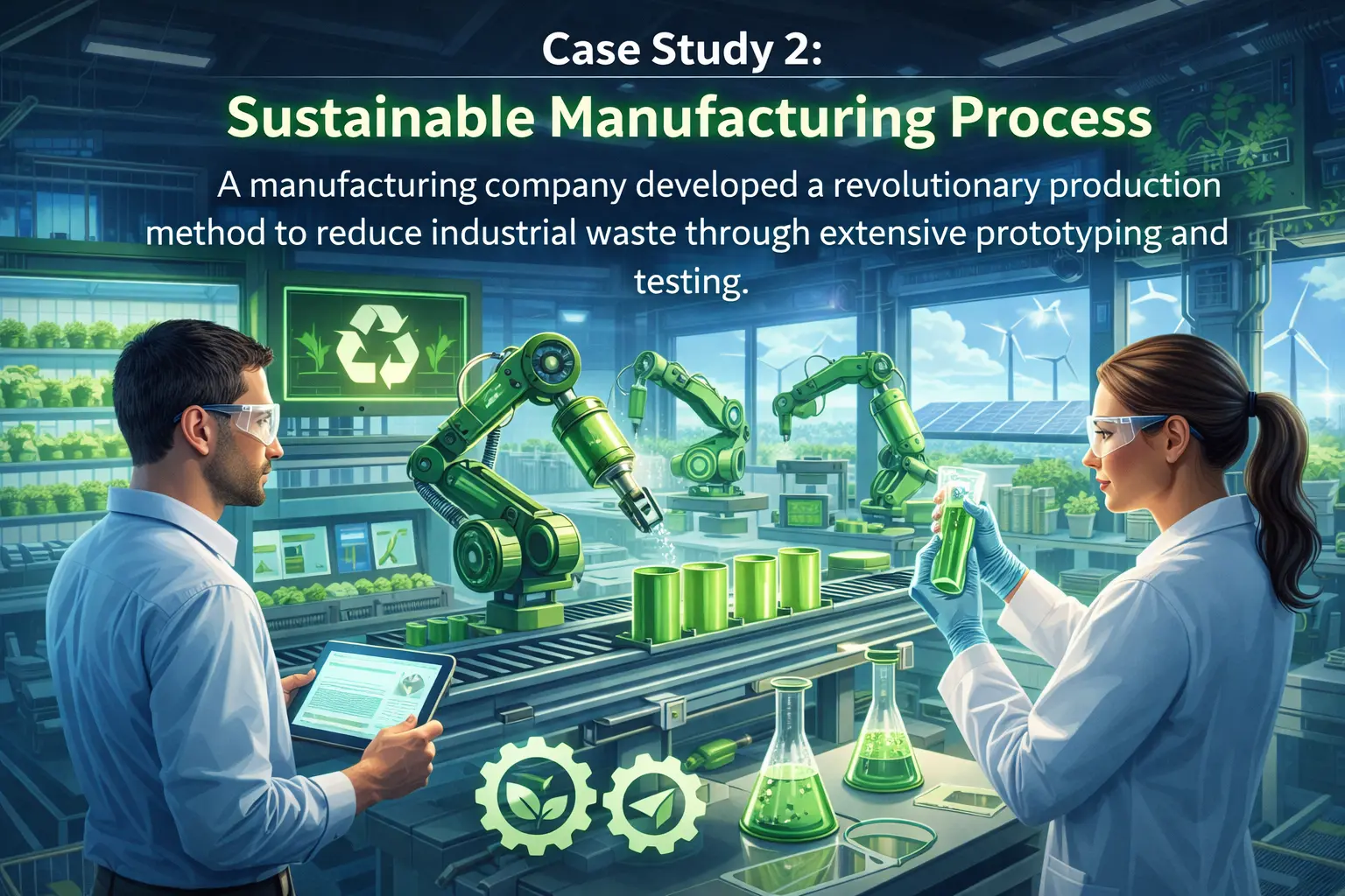 Case Study 2: Sustainable Manufacturing Process
